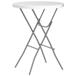 32" Round Folding Cocktail Table