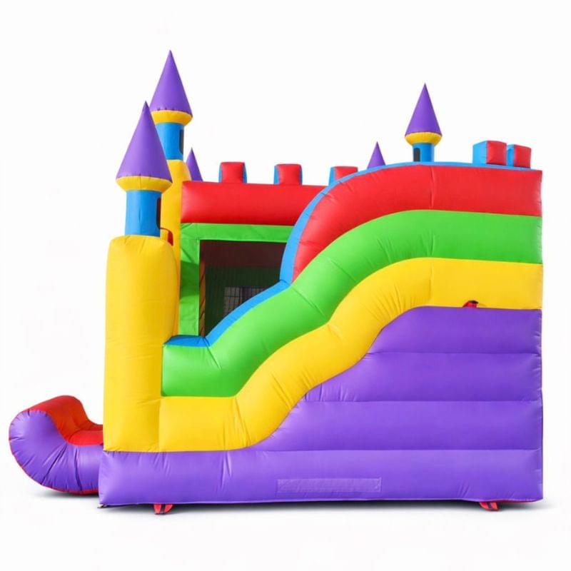 16.4 X 13ft Magic Castle Bounce House with Slide Bounce n Slide Combo