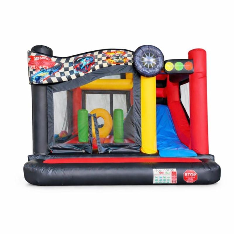16.4ft x 16.4ft Race Car Bounce House with Slide Bounce n Slide Combo